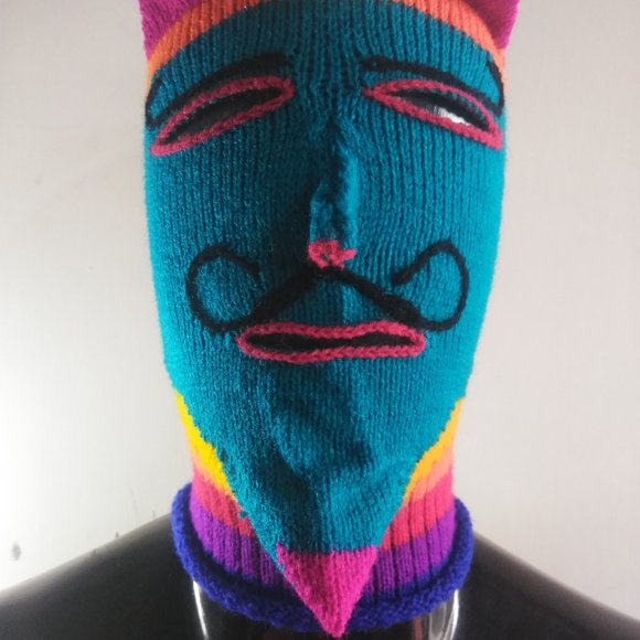 Halloween Personalized Unisex Mask Hat - warm winter - Picture 2 of 10